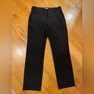 Izod Men's Black Golf Pants